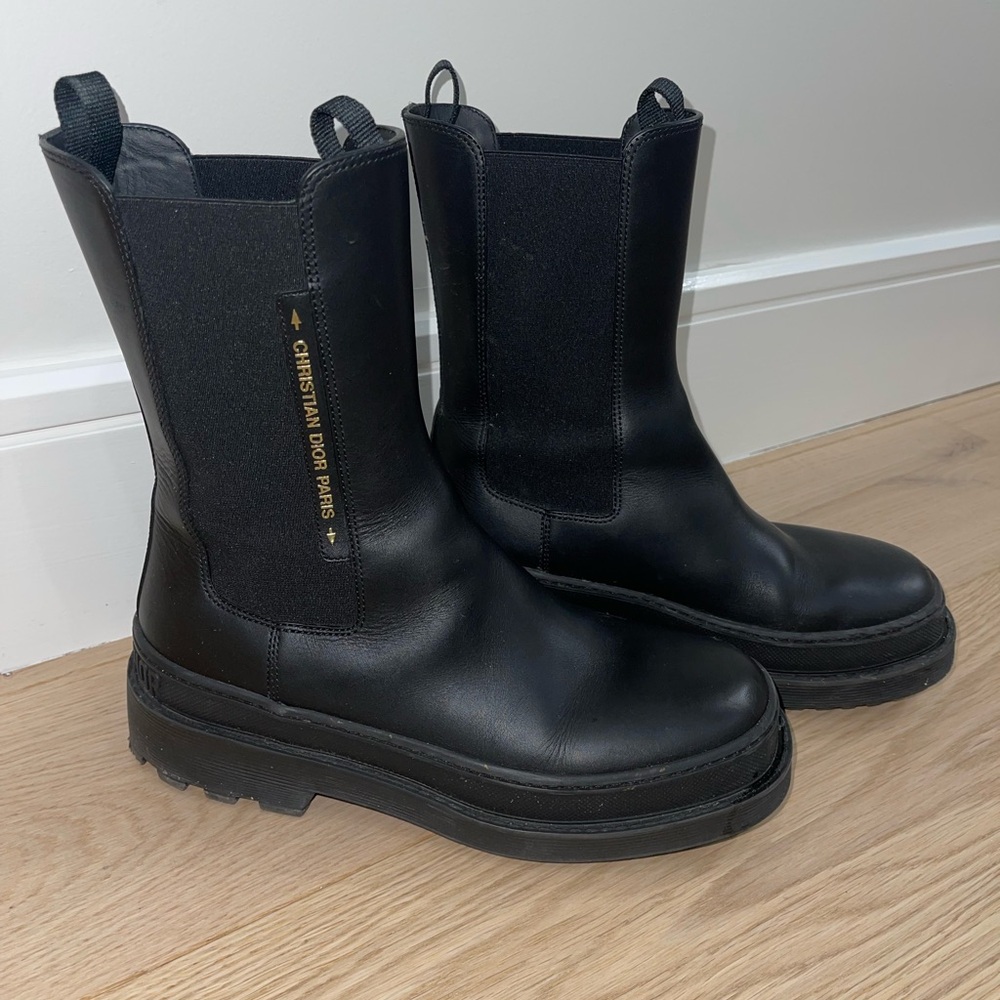 Dior Black Winter Boots